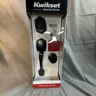 Kwikset Belleview & Cove Bronze Door Knob Handleset W/deadbolt Smartkey Microban New. Price: $59.00.