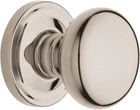 Baldwin 5015-055-IDM One-sided Dummy Door Knob Solid Brass Polished Nickel Open. Price: $59.99.