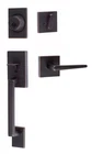 Sure-loc KN507-S-BS-SQ Koln Sectional Single Cylinder Keyed Entry Bronze New. Price: $229.49.