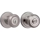 (lot Of 3) Kwikset Cameron Satin Nickel Smartkey Entry Door Knob 740CN 15 Smt Open. Price: $36.99.