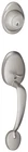 Schlage JH58-BAR Barcelona Single Cylinder Keyed Entry Handleset Stainless New. Price: $115.56.