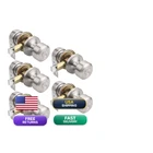 Knobwell Brushed Nickel Closet Door Interior Passage Knobs For New. Price: $45.28.