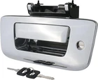 Locking Tailgate Handle Latch W/bezel & Cylinder Keys 22755305 Chrome New. Price: $36.39.