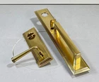 Emtek 4212US7 Melrose Single Cylinder Keyed Entry Handleset French Antique Open. Price: $328.32.