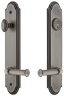 Grandeur Arcgeo Tp Eset 238 Lh Solid Brass Tall Plate Single - Grey New. Price: $576.00.