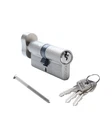 Solid Brass Lock Cylinder With 3 Keys 70MM Pella Storm Brushed Nickel L... New. Price: $36.97.