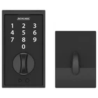 Schlage Matte Black Metal Touchscreen Deadbolt Grade 2 New. Price: $198.47.