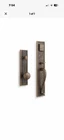 Signature Hardware SH552142AB EHHMDTB.15.700.10.L/R Hand Hammered Entry Door Set Open. Price: $65.00.