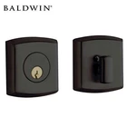Baldwin Estate - 8285 Contemporary Soho Deadbolt Oil Rubbed Bronze New. Price: $120.90.