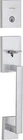 Kwikset 818SCELIP San Clemente Single Cylinder Keyed Exterior Only Satin Chrome Open. Price: $106.39.