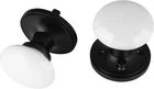 Ncl White Door Knobs, Keyless Handles, Porcelain Levers, Interior B... New. Price: $57.34.
