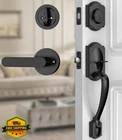 Calzibeno Front Door Handle Deadbolt Matte Black New. Price: $81.98.