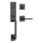 Kwikset Vancouver Matte Black Handle With Deadbolt Smartkey Security New. Price: $183.89.
