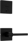 Kwikset 991 Halifax Keyed Entry Lever & Single Cylinder Deadbolt Combo(open Box). Price: $39.96.