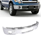 Front Bumper Face Bar Compatible With 2009-2014 Ford F-150 W/o Fog Light Holes New. Price: $247.99.