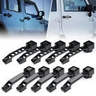 Xprite Exterior Outer Door Handles For 07-18 Jeep Wrangler Jku Aluminum Black New. Price: $65.87.