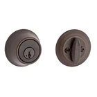 Kwikset Microban Single Cylinder Deadbolt Venetian Bronze Smartkey Security Lock New. Price: $19.95.