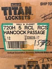 2X Kwikset Titan Hancock Passage Hall Closet Door Knob 720H 5 Rcl Rcs Ant Br New. Price: $20.00.
