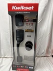 Kwikset Prague Front Door Handleset Deadbolt Matte Black 98180-026 New. Price: $84.95.