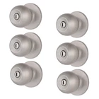 Brinks Transitional Privacy Door Knob - Satin Nickel Interior Lock Set, ... New. Price: $138.08.