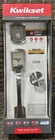 Kwikset 98180-025 Prague Entry Handleset Round Knob Satin Nickel New!!!. Price: $69.49.