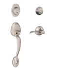 Schlage F62 619 Acc Plymouth Double Cylinder Handleset Nickel Right-hand Open. Price: $48.99.