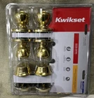 Kwikset Keyed Entry Single Cylinder Deadbolt 62975 W/ Microban - New With Keys. Price: $39.99.