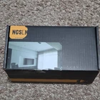 Ncsen Matte Black Round Privacy Door Knob Set W/ Latch & Strike Plate Open. Price: $32.00.