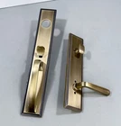 Signature Hardware 479122 Aurick Left Handed Solid Brass Keyed Entry Door Lever Open. Price: $180.95.