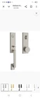 Baldwin Reserve Seattle Single Cylinder Deadbolt Satin Nickel Open. Price: $170.00.