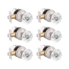 6 Pack Orger Glass Door Knobs For Hallway And Closet, Crystal Passage Kn... New. Price: $136.02.