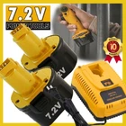 Replacement For Dewalt DW9057 7.2VOLT Nimh Battery DW920 DE9057 DE9085 /charger New. Price: $29.00.