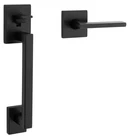 Baldwin 85390102ACRH, Minneapolis Right Handed Sectional Handleset, Satin Black New. Price: $274.48.