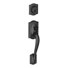 Schlage F92-CAM Camelot Dummy Exterior Handleset From The F-series, Matte Black New. Price: $129.35.