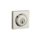 Baldwin SC.CSD.055.6L.DS Contemporary Square 1-CYL Deadbolt Polished Nickel Open. Price: $41.65.