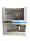 Defiant Olympic Bed & Bath Door Lever Lock Stainless Steel Finish Reversible New. Price: $17.99.