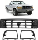 Grill+headlight Bezels Compatible With 1992-1996 Ford Bronco F-150 F-250 F-350 & New. Price: $180.99.