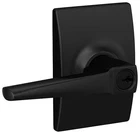 Schlage F51A-ELR-CEN Eller Single Cylinder Keyed Entry Door Lever Black New. Price: $124.43.