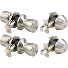 Brinks - Bell Style Keyed Entry Door Knob And Single Cylinder Deadbolt Set, 2... New. Price: $62.69.