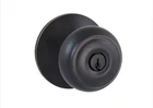 Defiant Hartford Collection Aged Bronze Finish Entry Door Knob Round Brown Open. Price: $20.00.