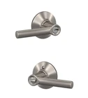 Schlage F51A Brw Broadway Lever Keyed Entry Lock Open. Price: $24.99.