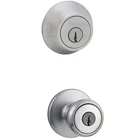 Kwikset 695T 26D Cp Double Cylinder Deadbolt Combo Pack With Tylo Entry Knob ... New. Price: $58.05.