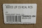 Kwikset 800CE Lip 15 Rcal Rcs 98000-039 Single Cylinder Open. Price: $120.00.