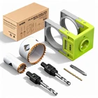 Kata Lock Installation Kit For Metal & Wood Doors, 1-3/8" To Green/grey New. Price: $42.89.