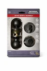 Universal Hardware UH40106 Matte Black Keyed Entry & Deadbolt Set New. Price: $45.00.