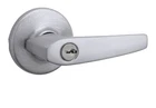 Kwikset 405DL 26D Delta Lever - Keyed Satin Chrome Open. Price: $14.33.