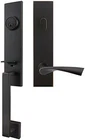 Inox Entry Handleset, Tubular, Breeze Lever 2-3/8" Backset, Right Hand, Bronze Open. Price: $389.95.