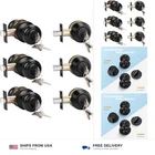 Knobwell 3 Pack Keyed Alike Entry Door Knobs And Single Cylinder Deadbolt Loc... New. Price: $73.99.
