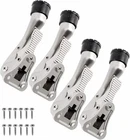 Kickdown Door Stop, Sehoi 4 Pack Flip Stops With One Touch, Heavy Duty New. Price: $141.08.