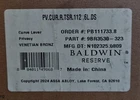 Baldwin PV.CUR.R.TSR.112 .6L.DS Curve Privacy Door Lever With Round Rose Open. Price: $79.99.